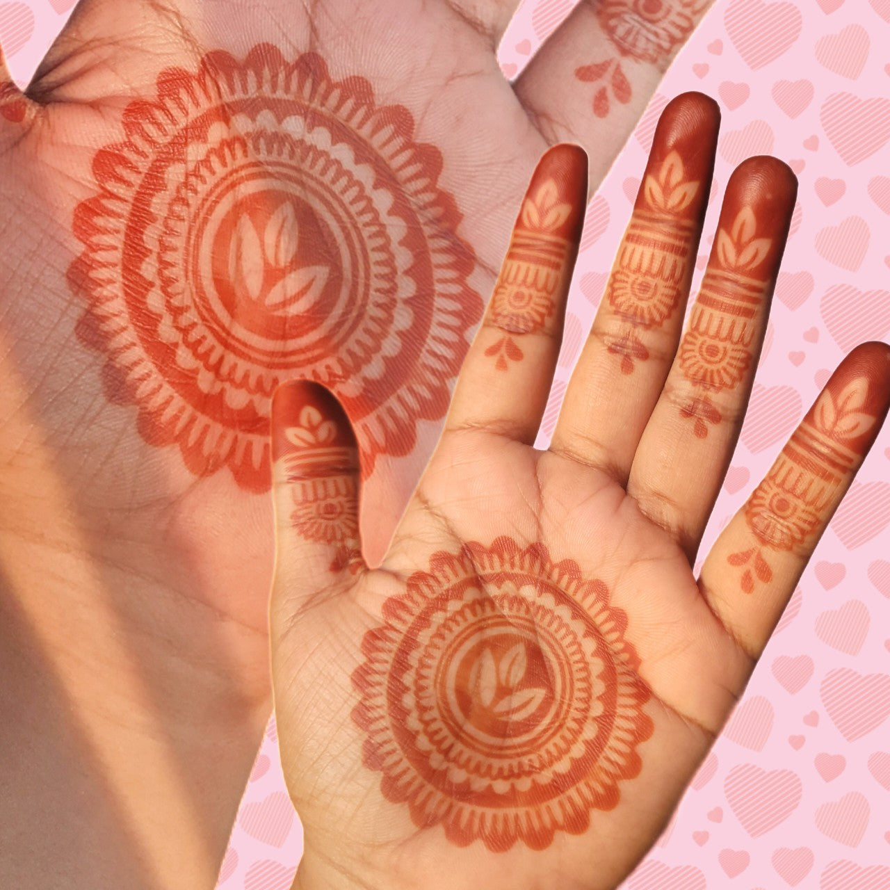 Mehendi Stencil – Quick Henna Designs for Hands MAPMS#100001